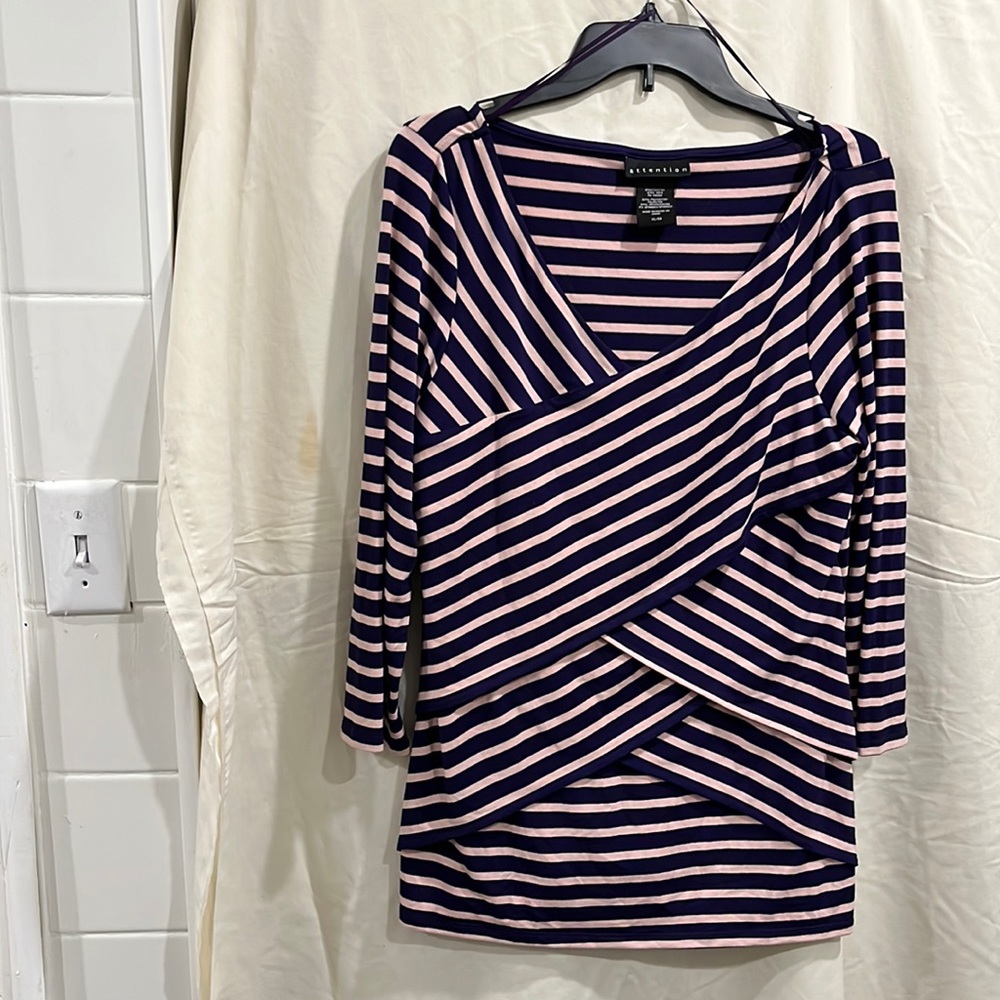 Women 3 quarter length sleeve blouse size XL by attention
